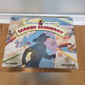 Where in the World is Carmen Sandiego? Boardgame